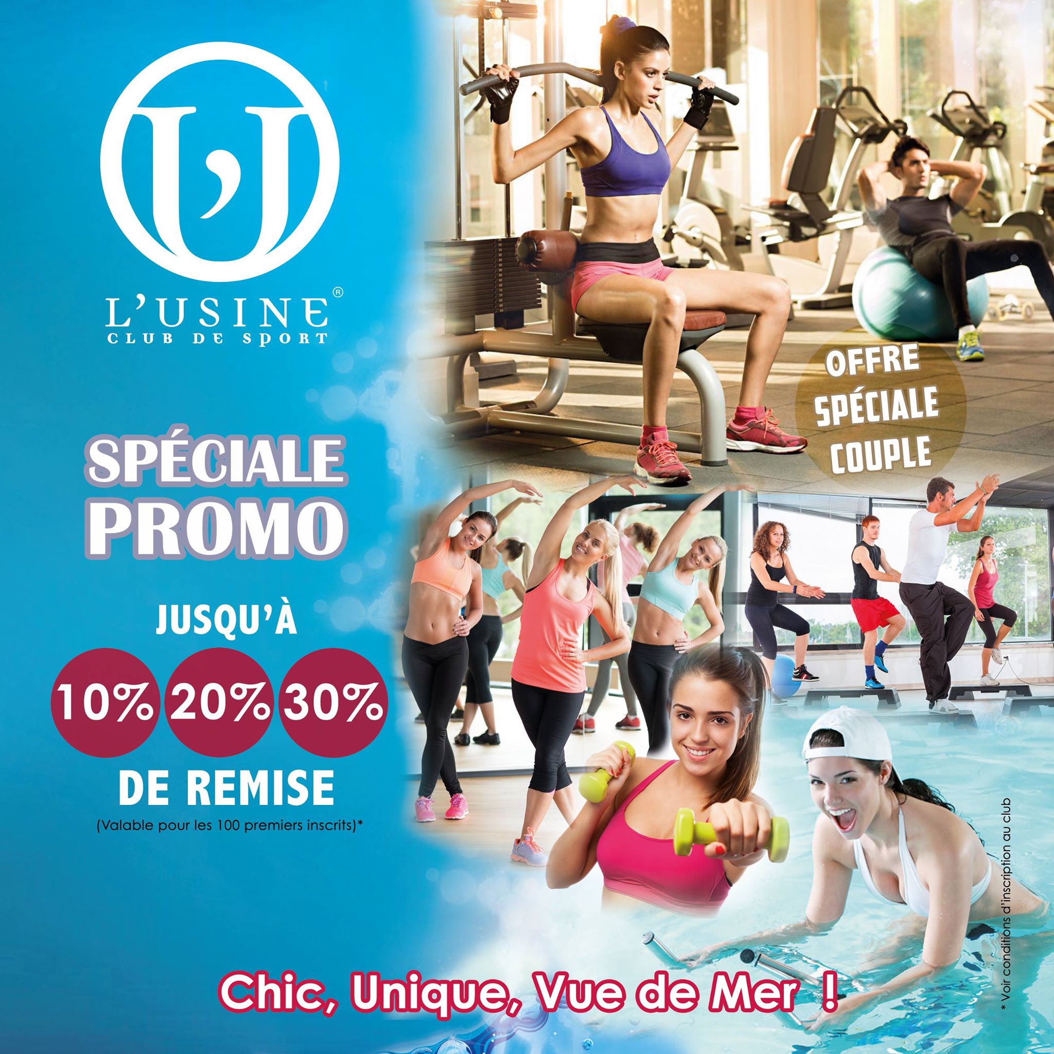 L'USINE club de sport du Royal Thalassa Monastir