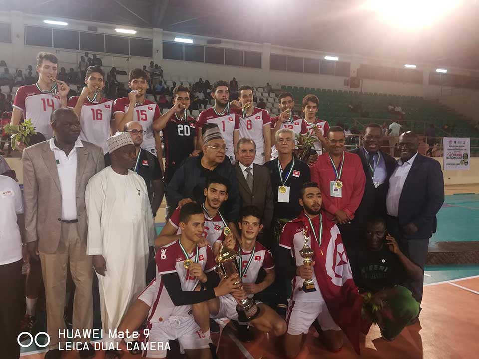 بطولة افريقيا للأواسط في الكرة الطائرة: المنتخب التونسي يحرز اللقب ويتأهل لبطولة العالم
