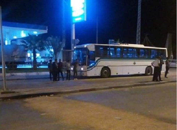 تهريب - حافلة عمومية