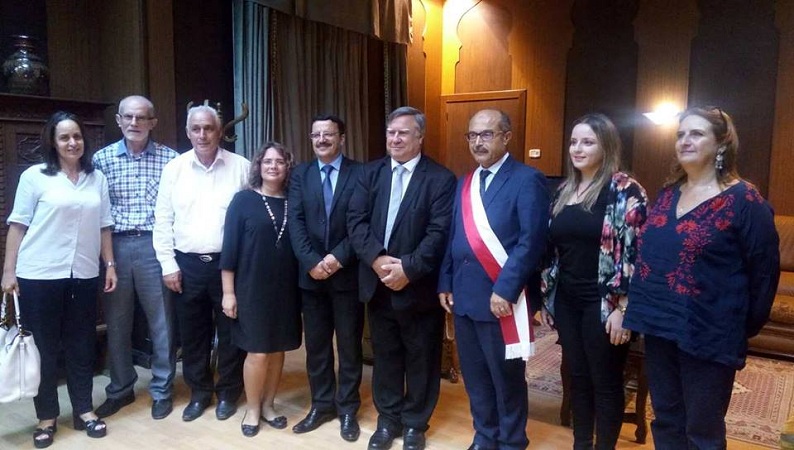 وفد من ممثلي مدينة قرونوبل الفرنسية - بلدية صفاقس