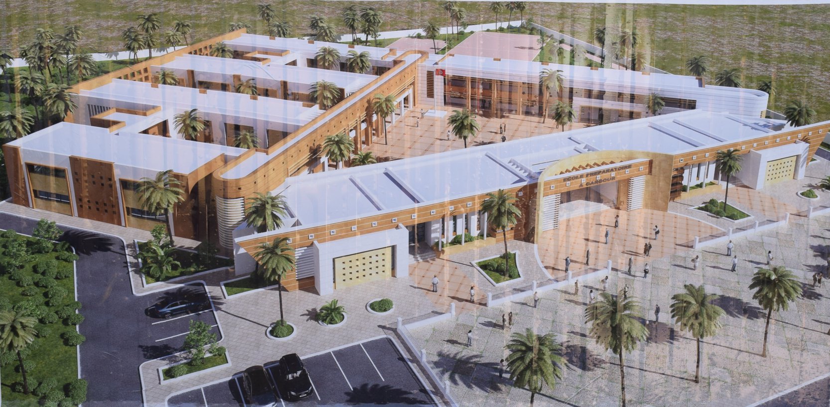 صفاقس : وضع حجر الأساس لانطلاق اشغال بناء المدرسة الإعدادية بقرقور