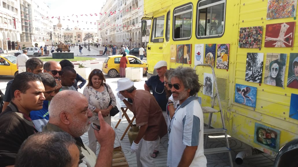 القافلة الدوليّة الفنيّة "show your Hope" تحط الرحال في مدينة صفاقس