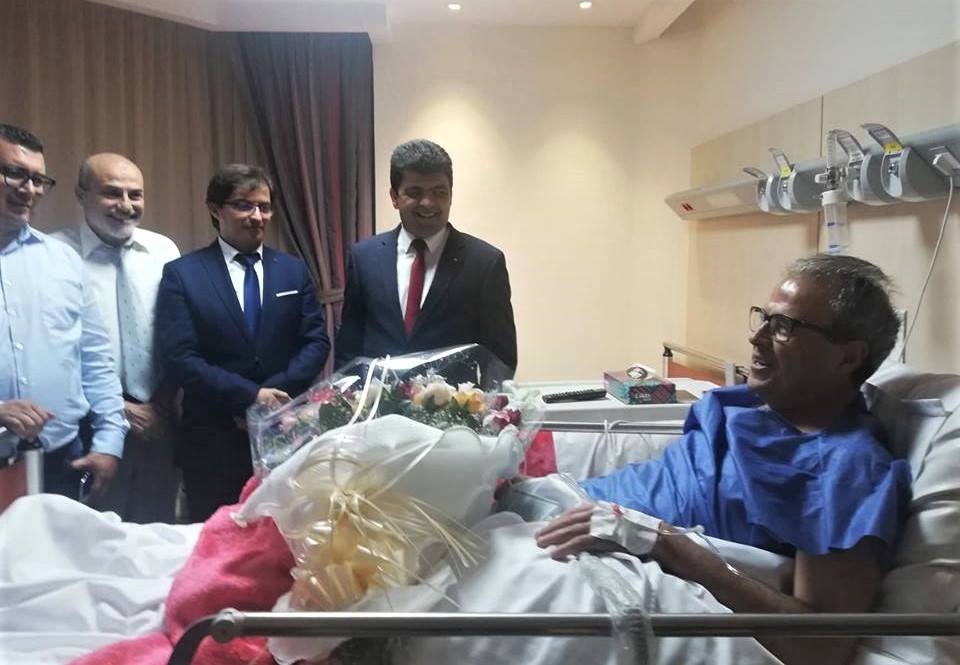 والي صفاقس يزور المنصف خماخم