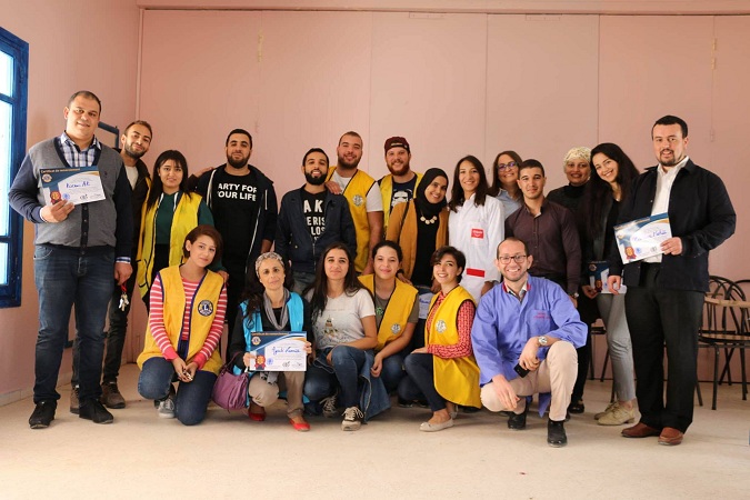 قافلة صحية - نادي ليو