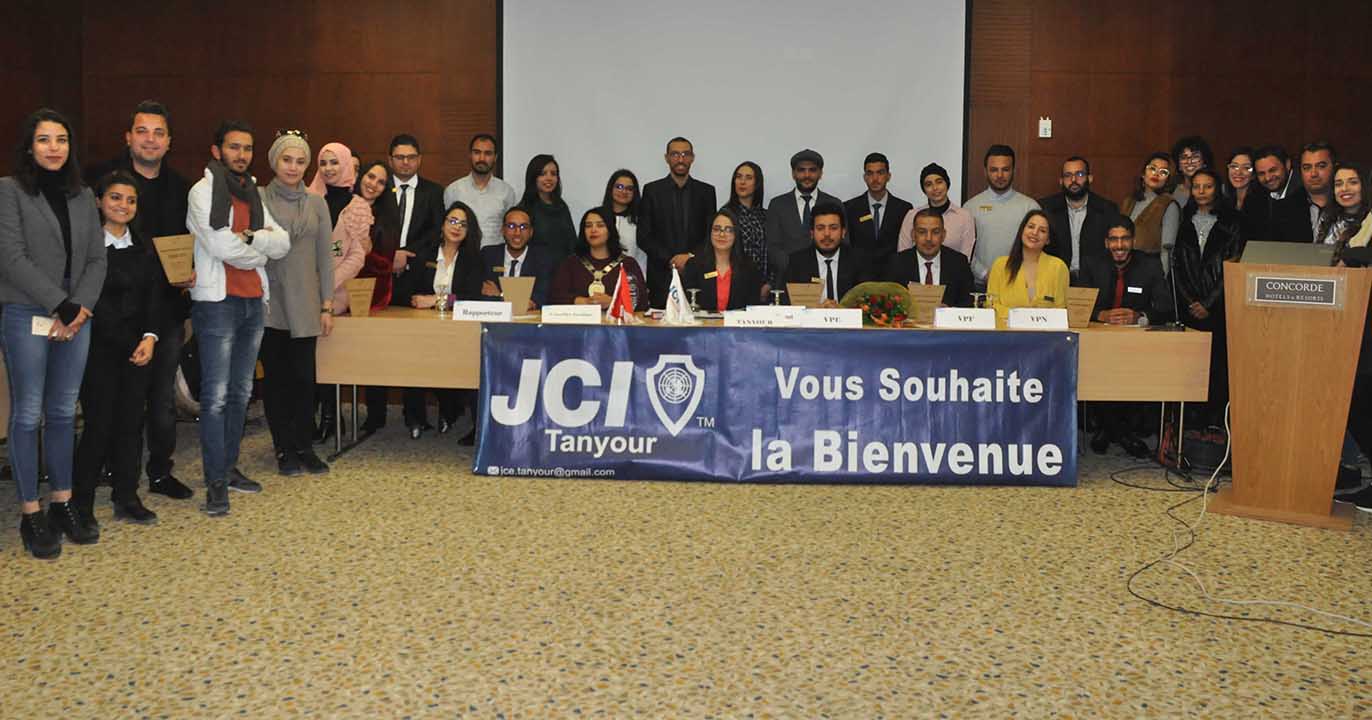 صفاقس : تنصيب المكتب التنفيذي الجديد للغرفة الفتية العالمية تنيور