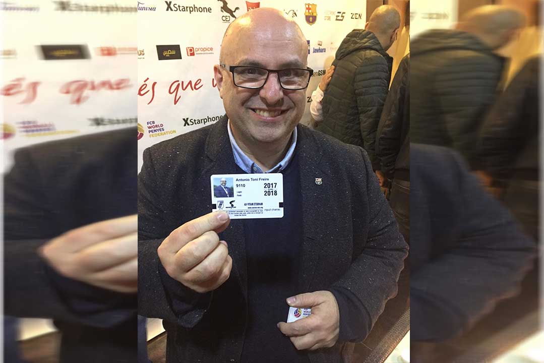 رئيس رابطات احباء برشلونة في العالم ينخرط في سوسيوس النادي الصفاقسي