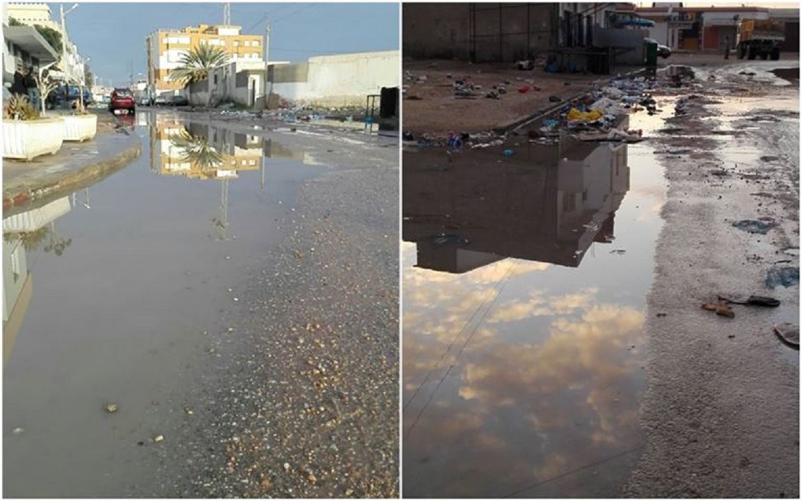 مياه - طريق- المحرس