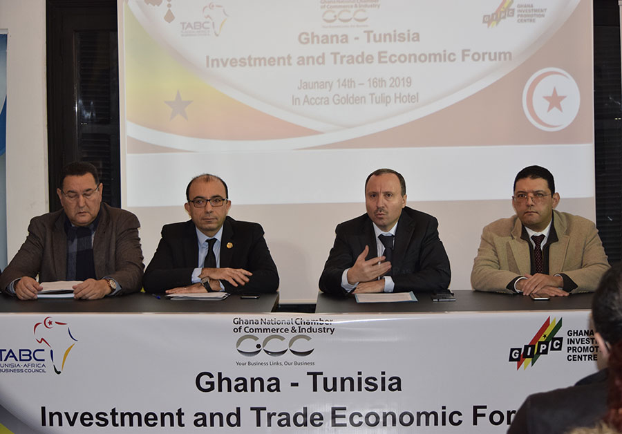 من 14 إلى 17 جانفي 2019 : مجلس الأعمال التونسي الإفريقي ينظم مهمّة استكشافية متعددة القطاعات في "غانا"
