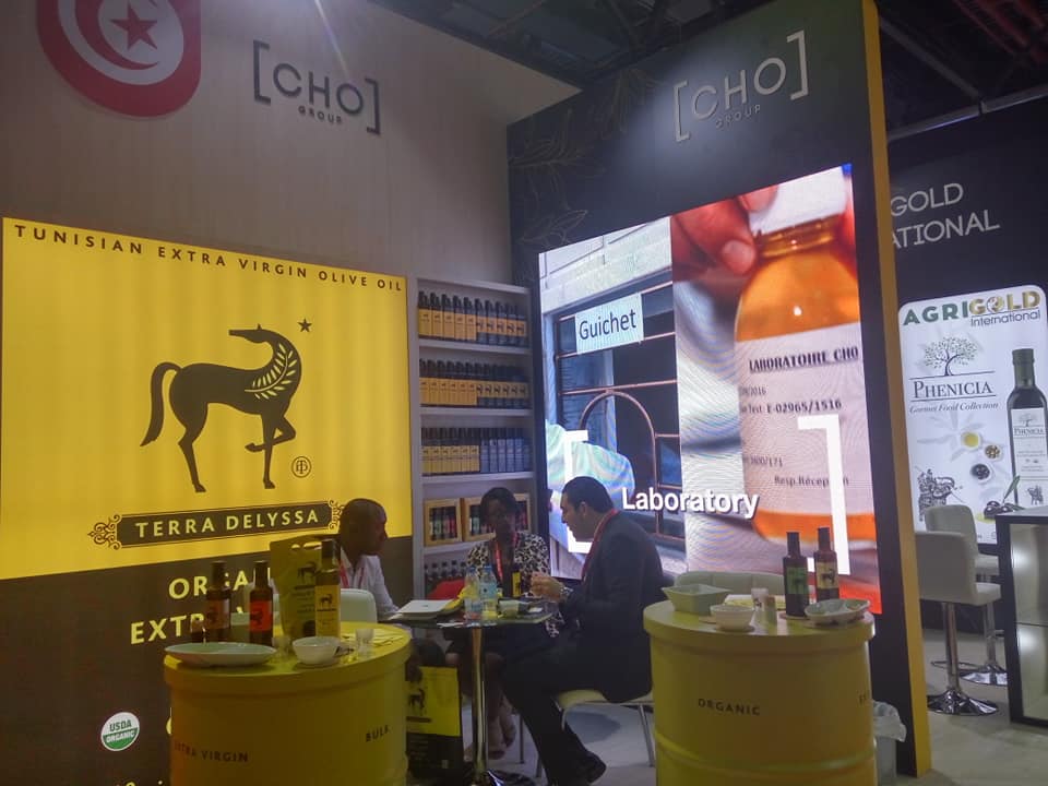 دبي : شركة CHO Group المختصة في تصدير زيت الزيتون حاضرة بقوة في معرض الخليج للأغذية "Gulfood" من 17 إلى 21 فيفري 2019