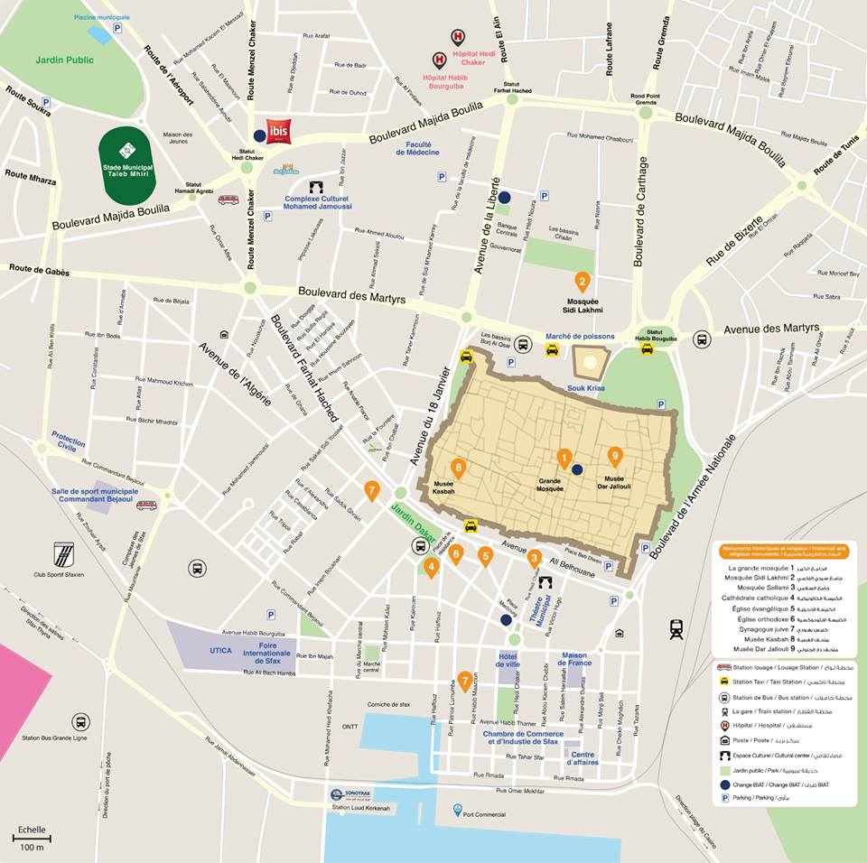 الاعلان عن النسخة الجديدة من خريطة مدينة صفاقس