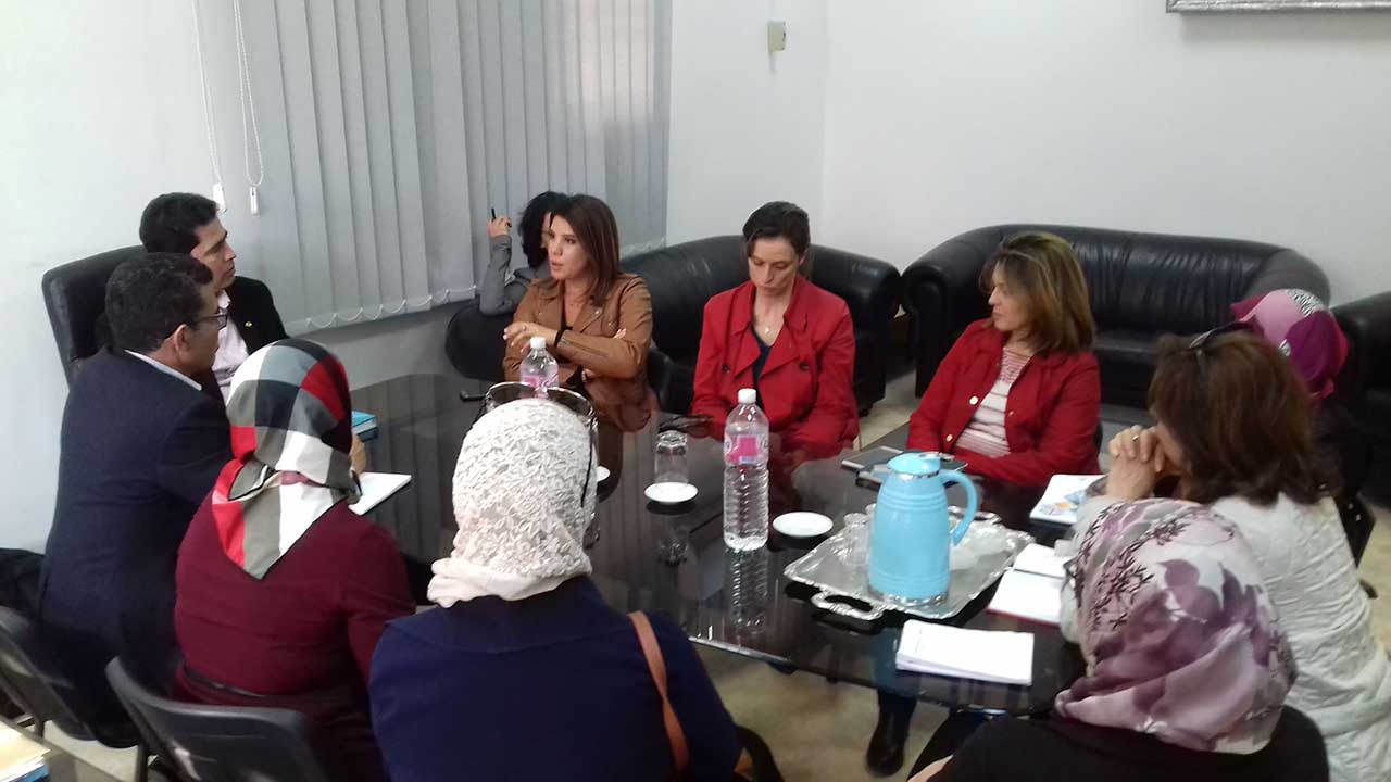 وفد من Orange في ضيافة المدرسة الوطنية للمهندسين بصفاقس :