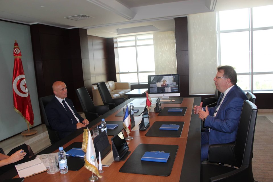 Olivier-Poivre-Arvor-Mohamed-Frikha-telnet-groupe-impulsion-economique-Tunisie-France