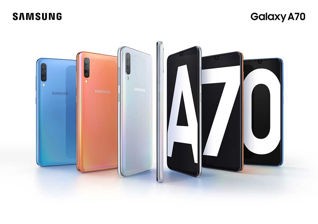 Samsung lance son nouveau smartphone le Galaxy A70