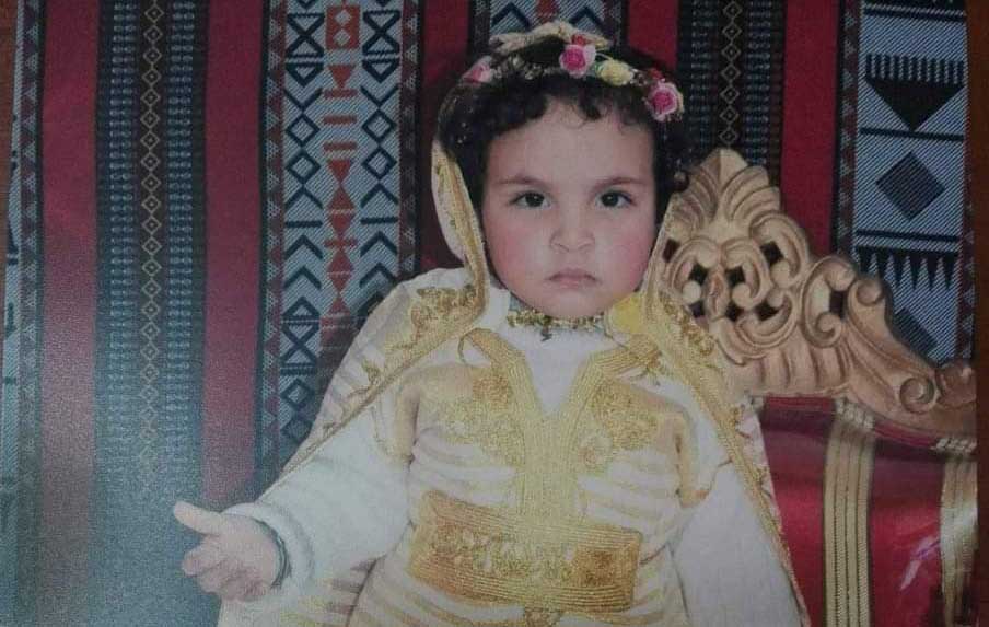 قمر سمير بوثلجة تحتفل بعيد ميلادها الثالث