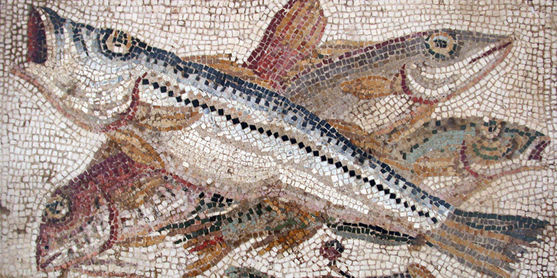 السمك من الأكلات المفضلة لدى الرومان