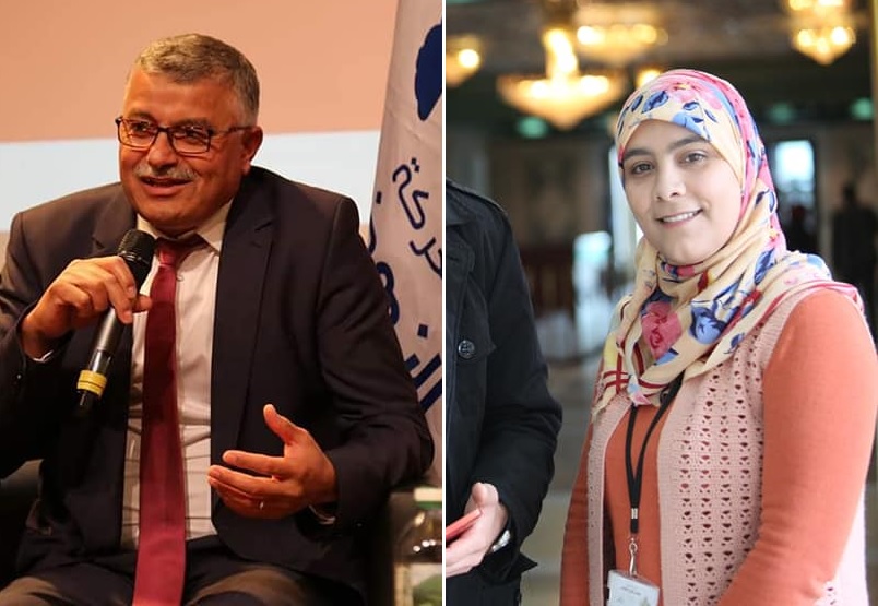 حركة النهضة كل من "فتحي العيادي" و "مريم بنبلقاسم" 