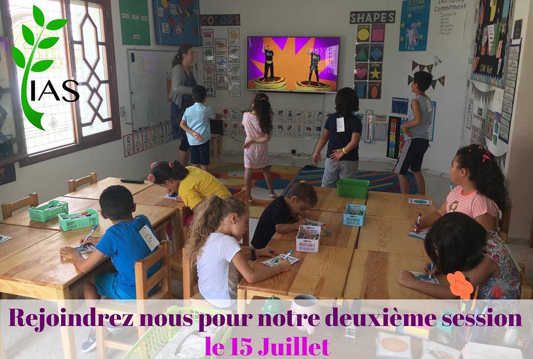 Inscrivez votre enfant dans le club d'été de l'International Academy of Sfax