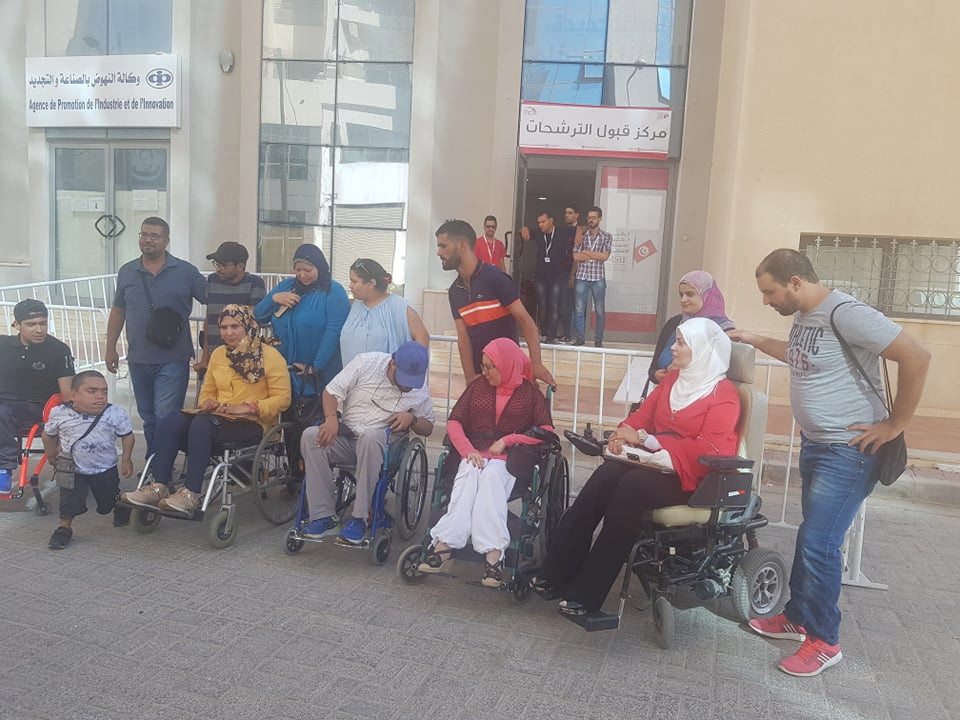قائمة مستقلة "صوت ذوي الهمم" : مجموعة من الأشخاص حاملي الإعاقة يترشحون للانتخابات التشريعية على مستوى صفاقس 2
