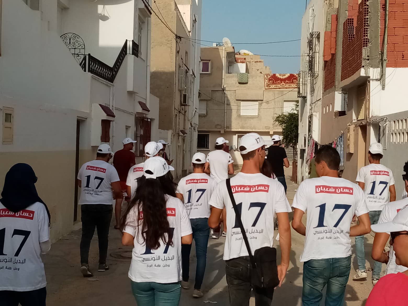 صفاقس 1 : ارتفاع نسق الحملة الانتخابية لقائمة حسان شعبان عن حزب البديل التونسي
