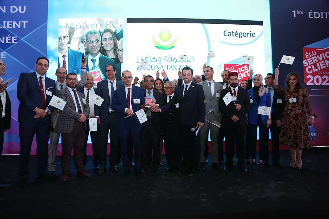 تأمينات الزيتونة تكافل تتحصّل على جائزة علامة الجودة "أفضل خدمة حرفاء لسنة 2020" في قطاع التأمين