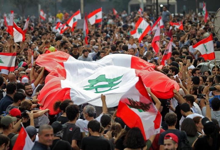 مظاهرات-لبنان-اسقاط النظام