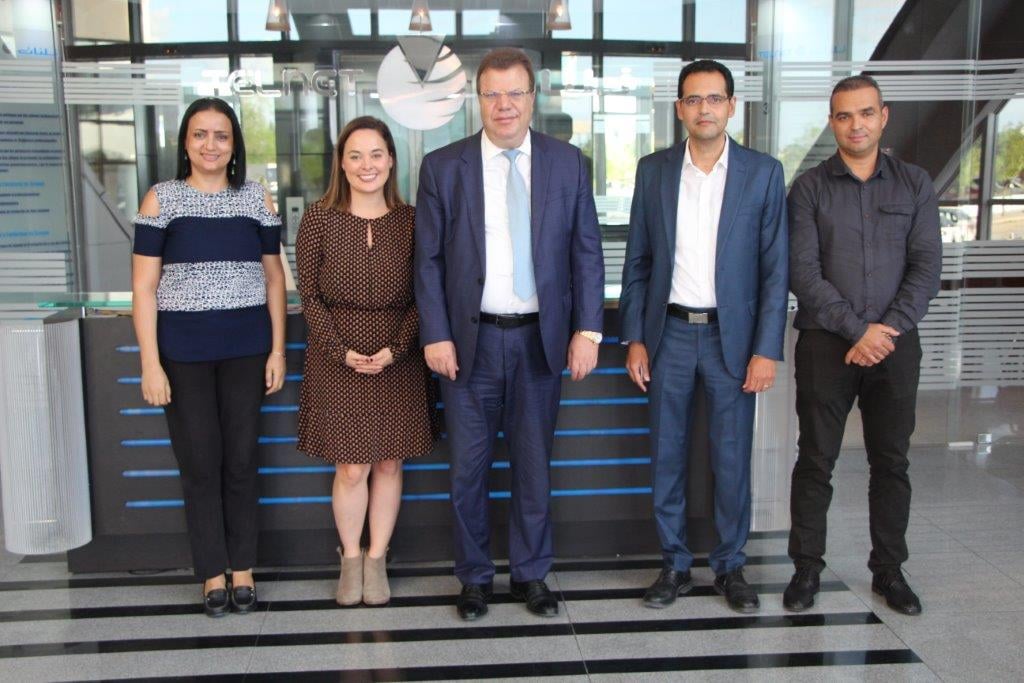 مجموعة تلنات تستقبل وفداً رسمياً من البعثة الاقتصادية بسفارة الولايات المتحدة الأمريكية