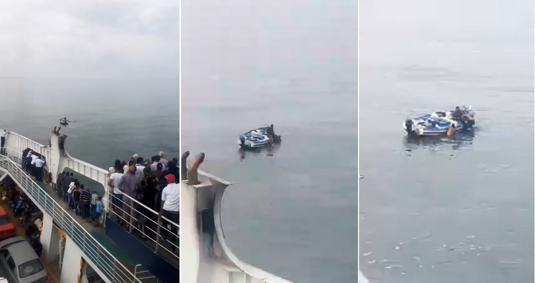 تلقي نفسها في عرض البحر بين صفاقس وقرقنة : أم تحاول الإنتحار رفقة ابنها ؟ ( فيديو )