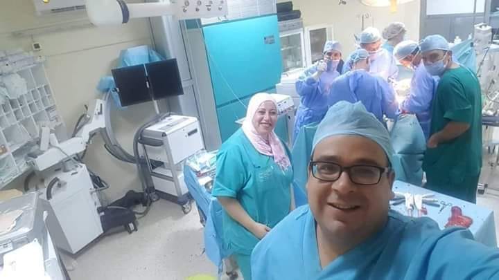 عملية استئصال ورم بقرقنة