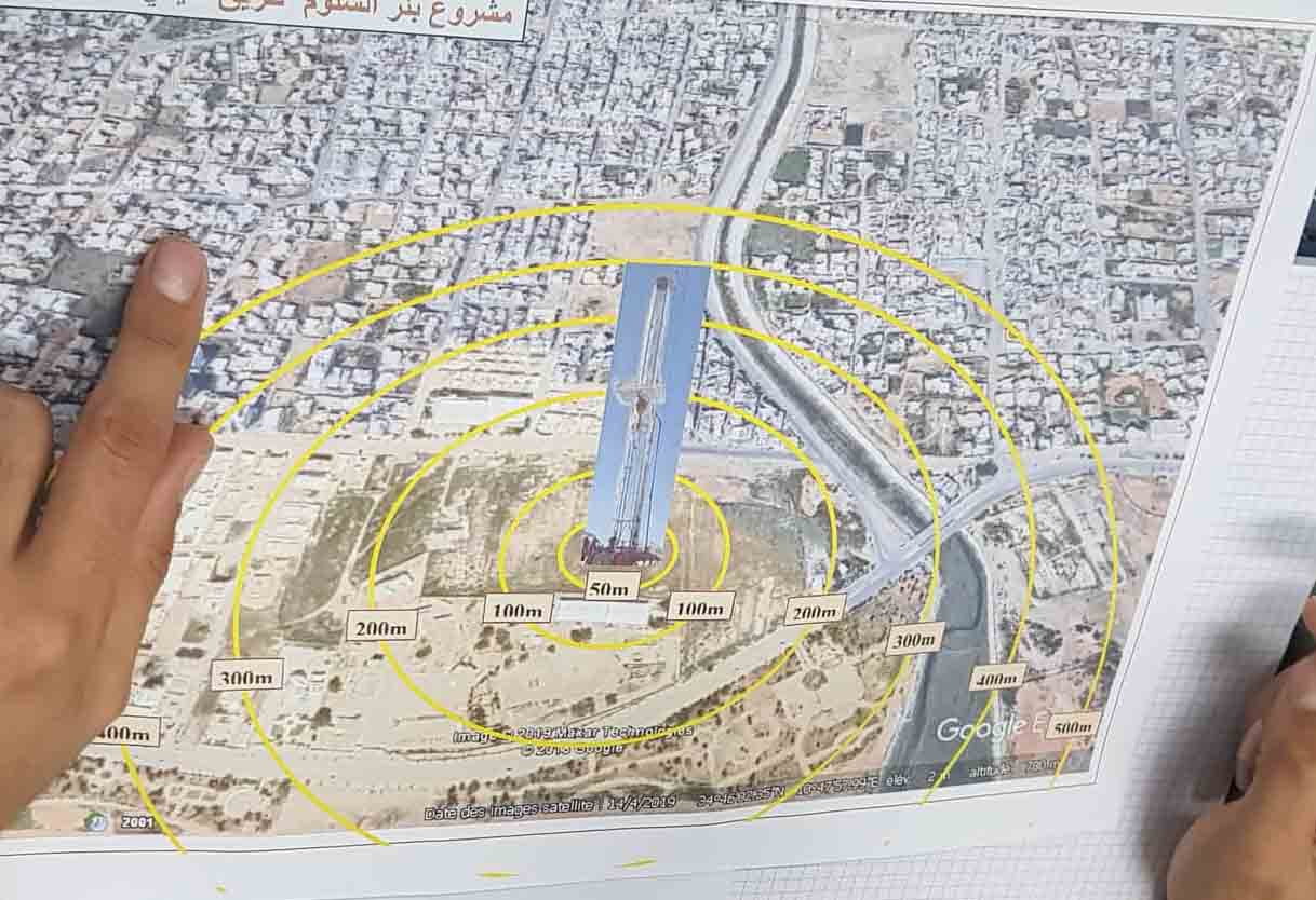 صفاقس : جلسة عمل حول مشروع الحفر الاستكشافي للنفط بسيدي منصور