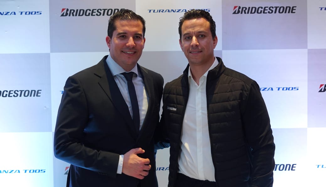 صدري إسكندر يروج لعلامة " BRIDGESTONE " في تونس