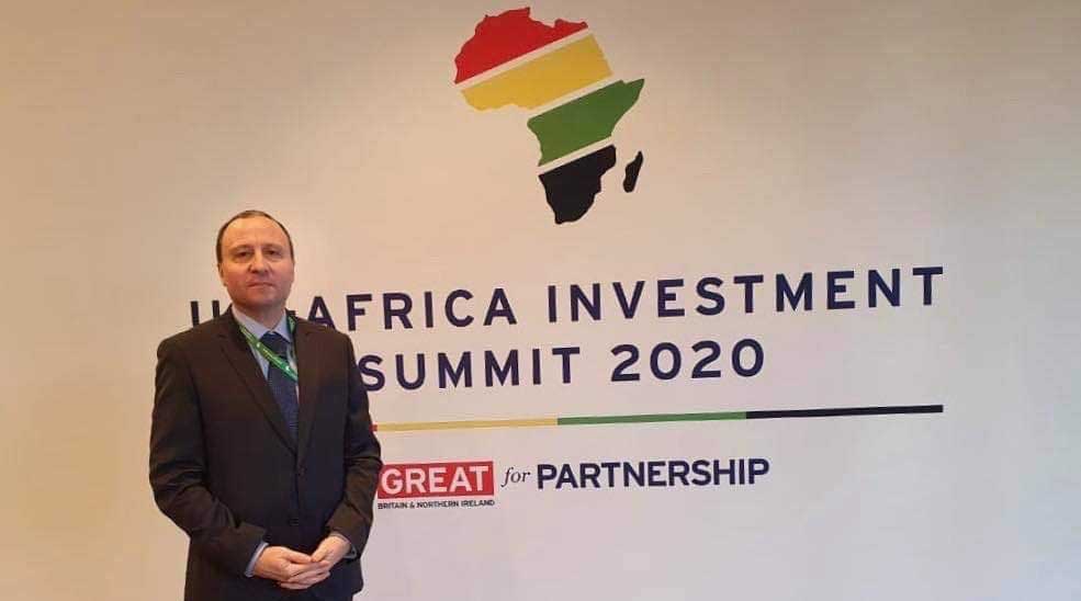 لندن : بسام الوكيل يشارك في القمة البريطانية الإفريقية للاستثمار 2020