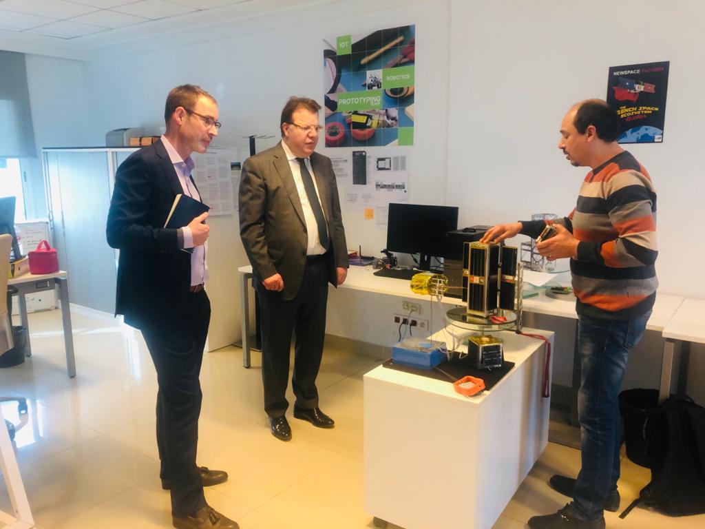 مجموعة "تلنات" تستقبل بعثة من الاتحاد الاوروبي ( صور )