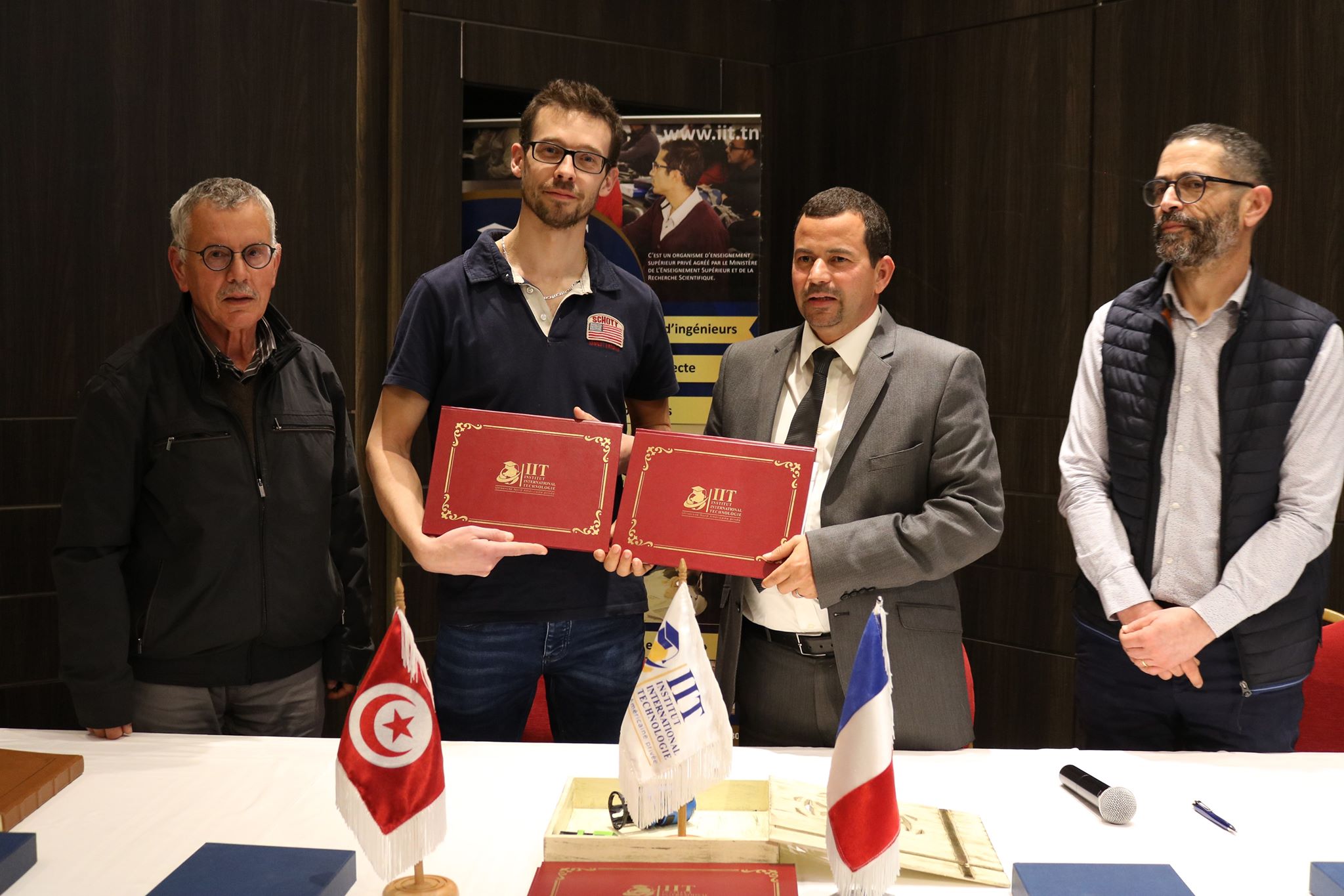 Sfax: La Cérémonie de Signature de Conventions de partenariat entre IIT & L'EIL Côte d'Opale