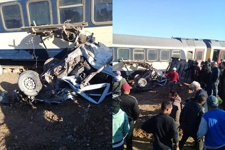 حادث-مرور-قطار-شاحنة-صفاقس-تونس