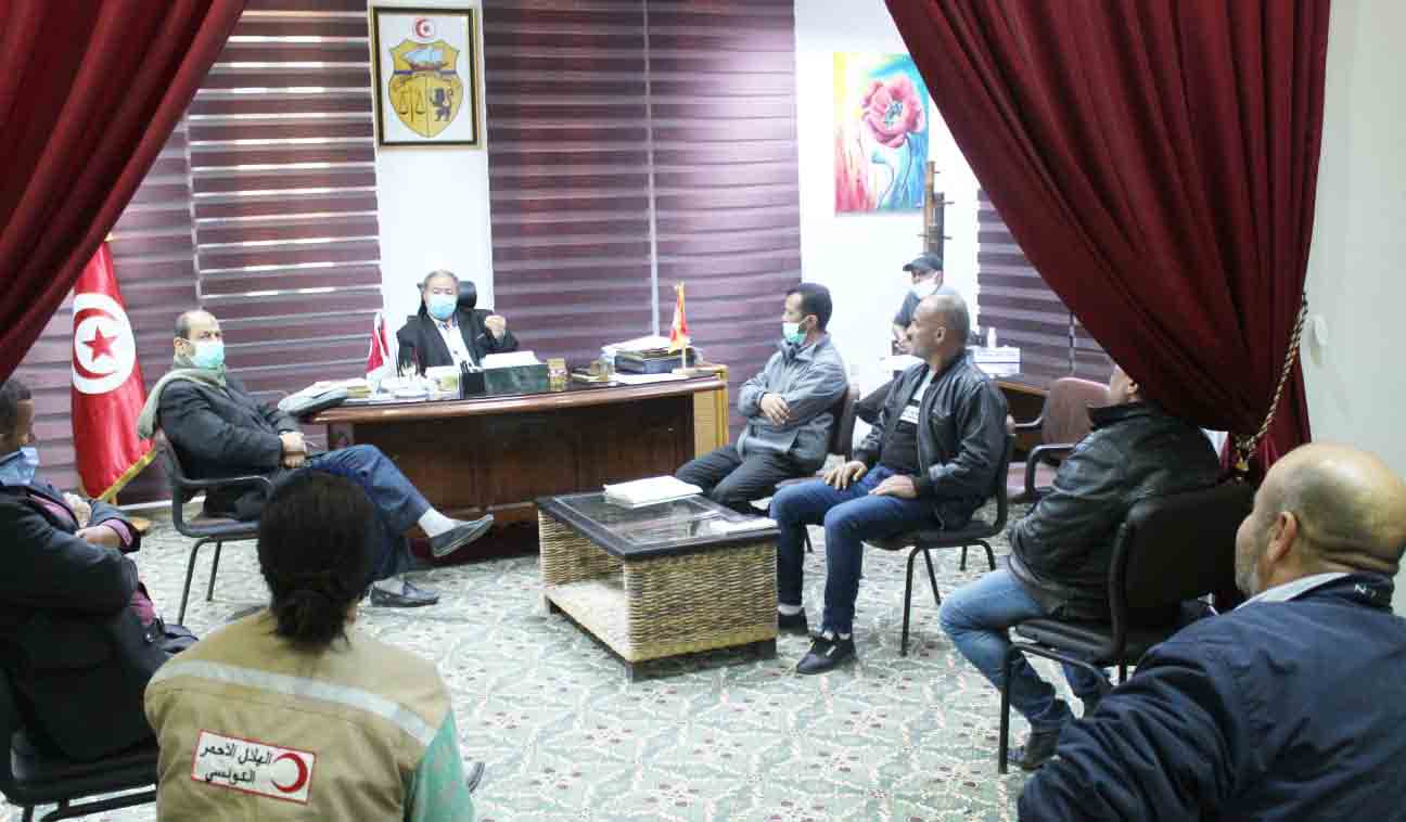 المحرس: اجتماع لجنة مجابهة الكوارث لتأمين برنامج المساعدات الاجتماعية