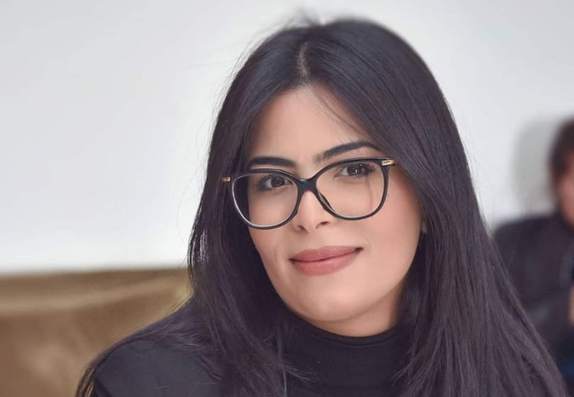 رحاب الماجري الناشطة ضمن منظمة امن شباب تونس