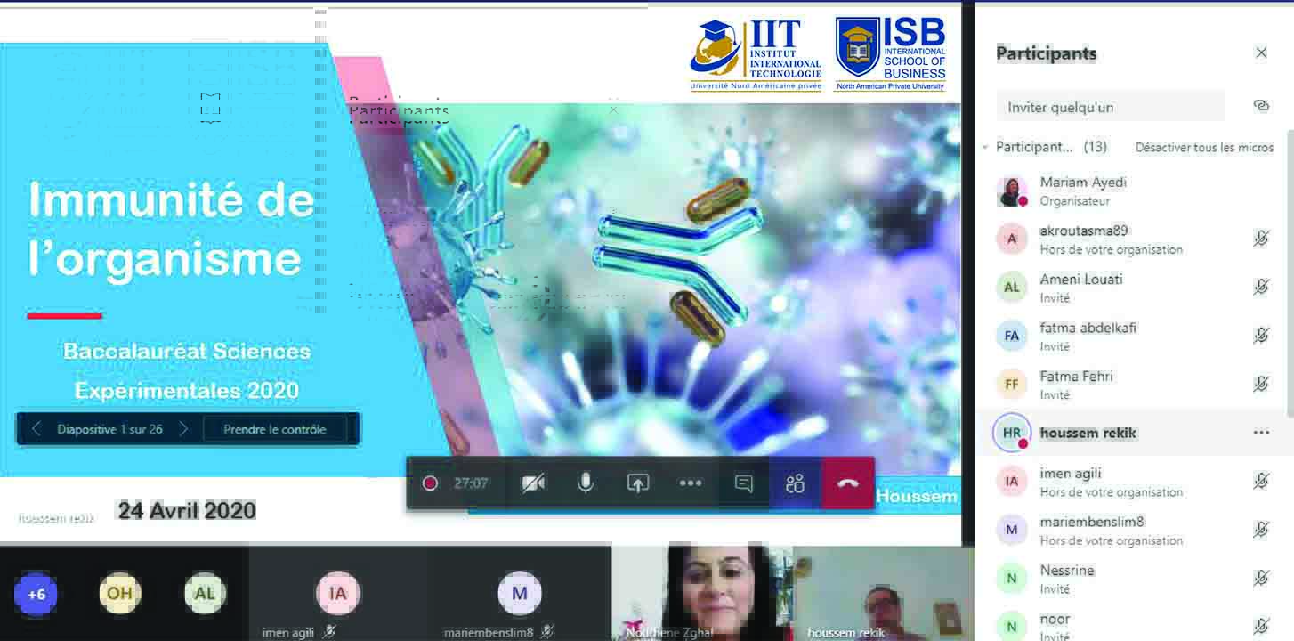 IIT et ISB offrent une révision en ligne gratuite aux élèves du BAC