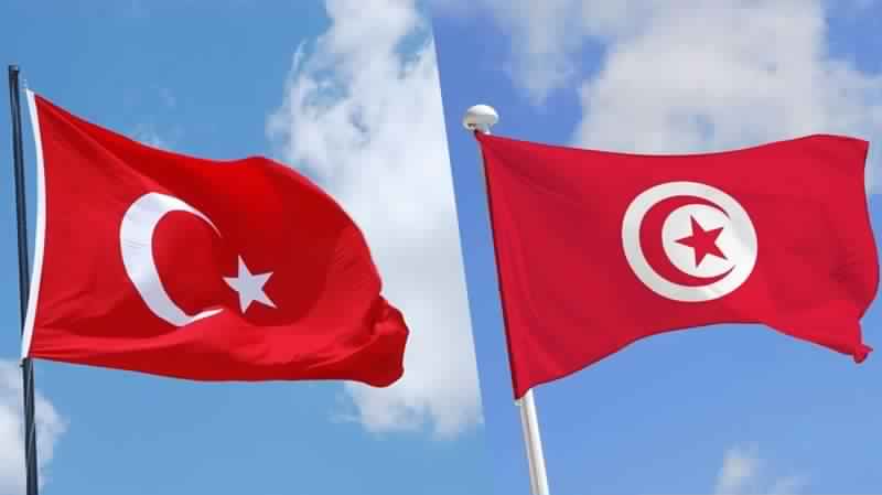علم تركيا تونس