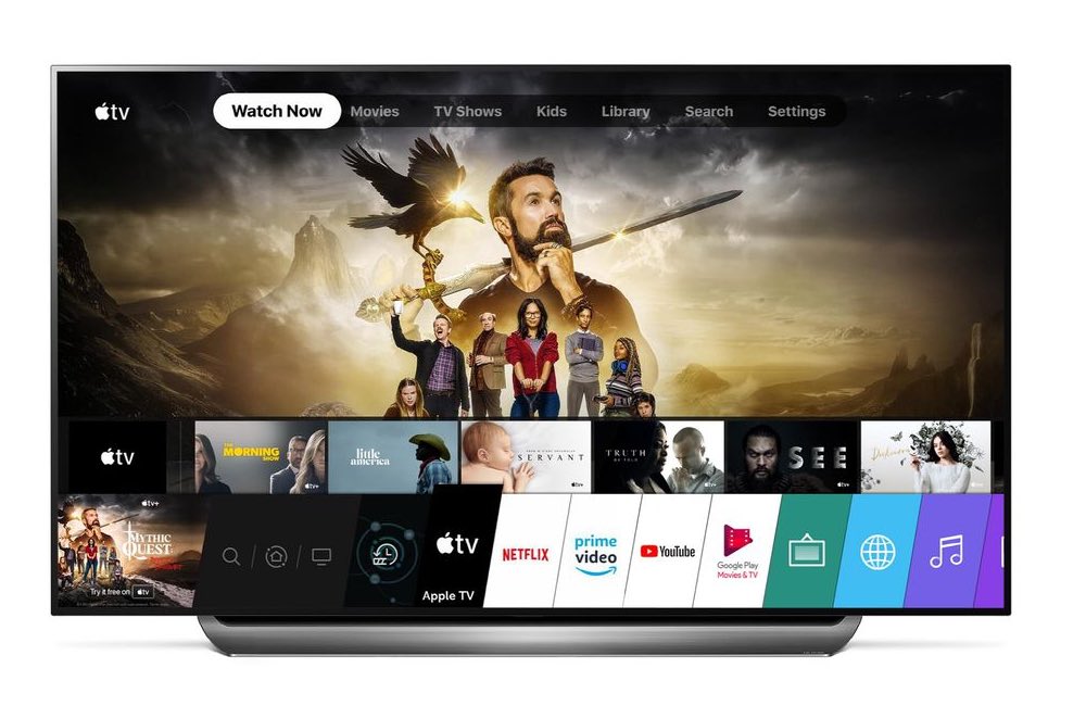 LG Ajoute l'app TV d'Apple sur les TV 2018