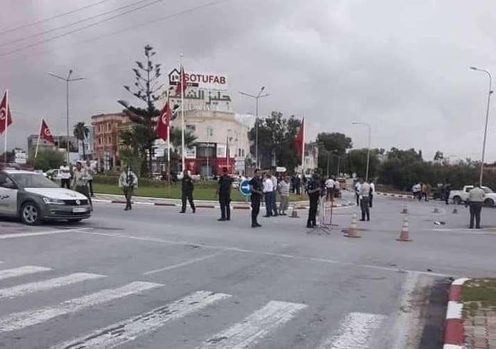 مفترق أكودة - سوسة : طعن عوني حرس وطني ووفاة أحدهما