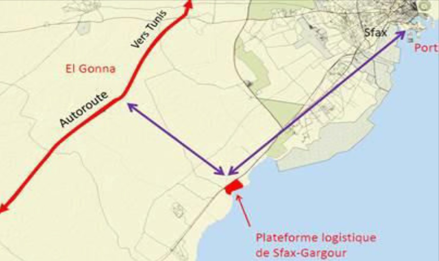 Avis d’Appel à Manifestation d’Intérêt pour l’aménagement, le développement et l’exploitation d’une zone logistique à Gargour au Gouvernorat de Sfax