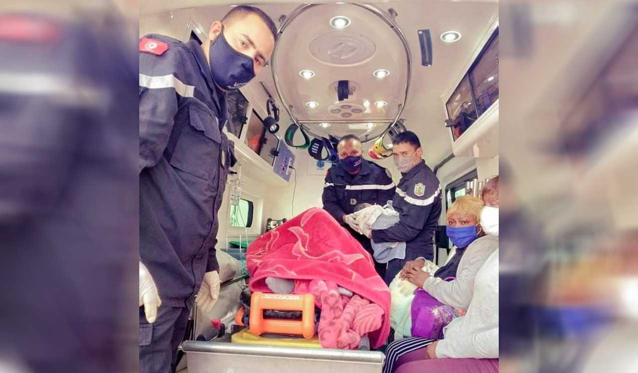 صفاقس : أعوان الحماية المدنية ينجحون في توليد إمرأة فاجأها المخاض