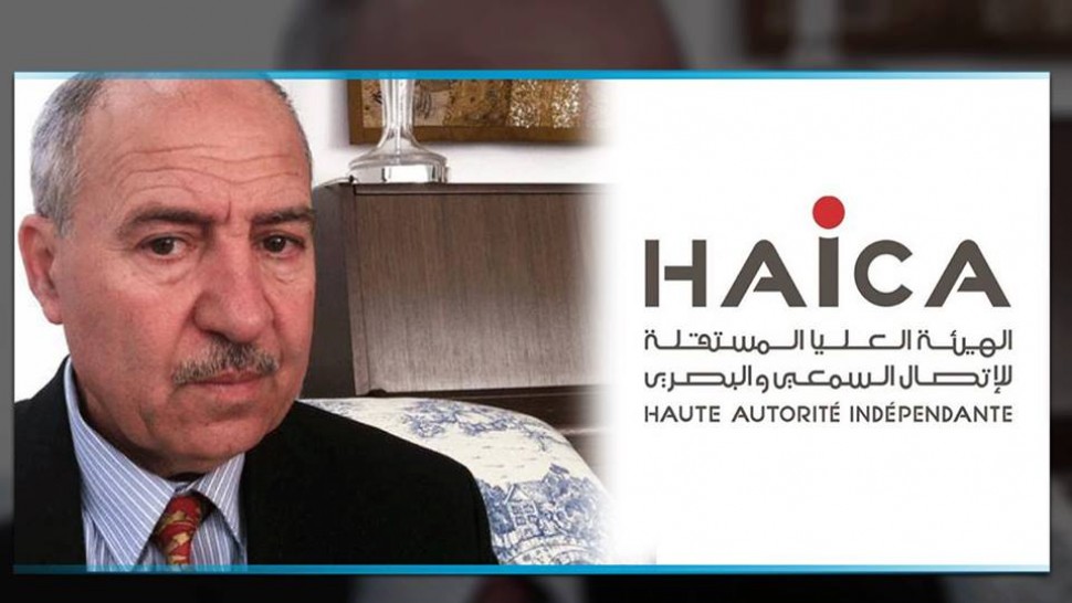 النوري اللجمي رئيس الهيئة العليا للاتصال السمعي البصري