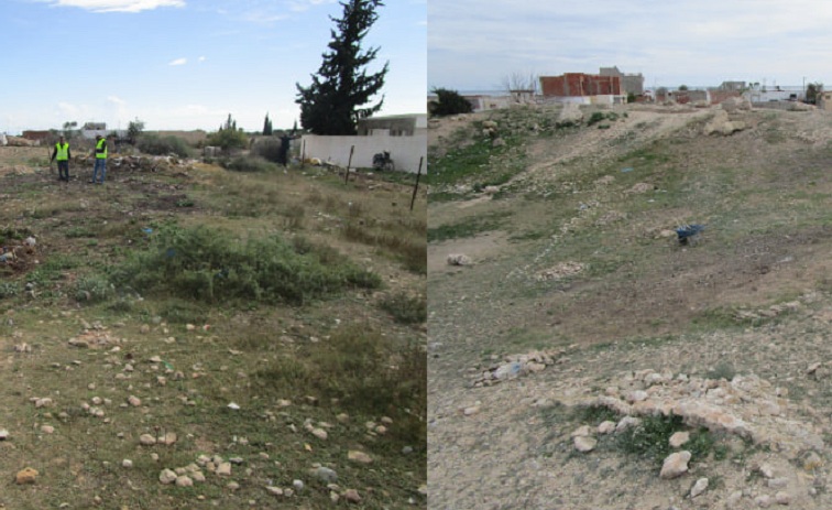 أشغال - الموقع الأثري بطرية - صفاقس