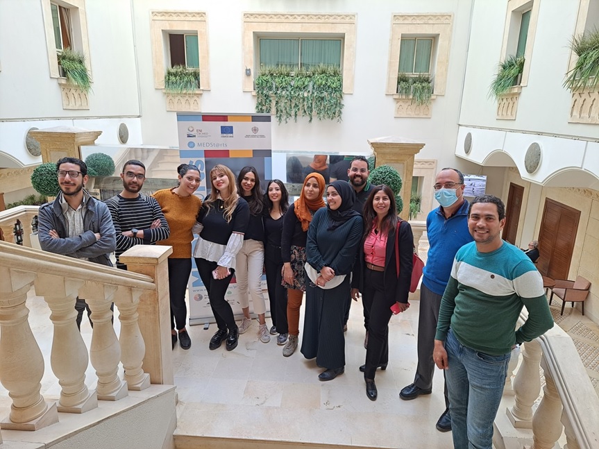 فعاليات اختتام البرنامج التكويني لفائدة 15 شخص من أصحاب الأعمال التونسيين -مشروع MEDSt@rts