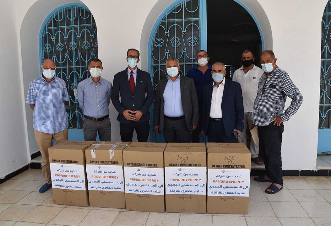 كوفيد - 19 : " بانورو " تجهّز مستشفى قرقنة بمكثفات الأوكسجين ومعدات طبية أخرى panoro