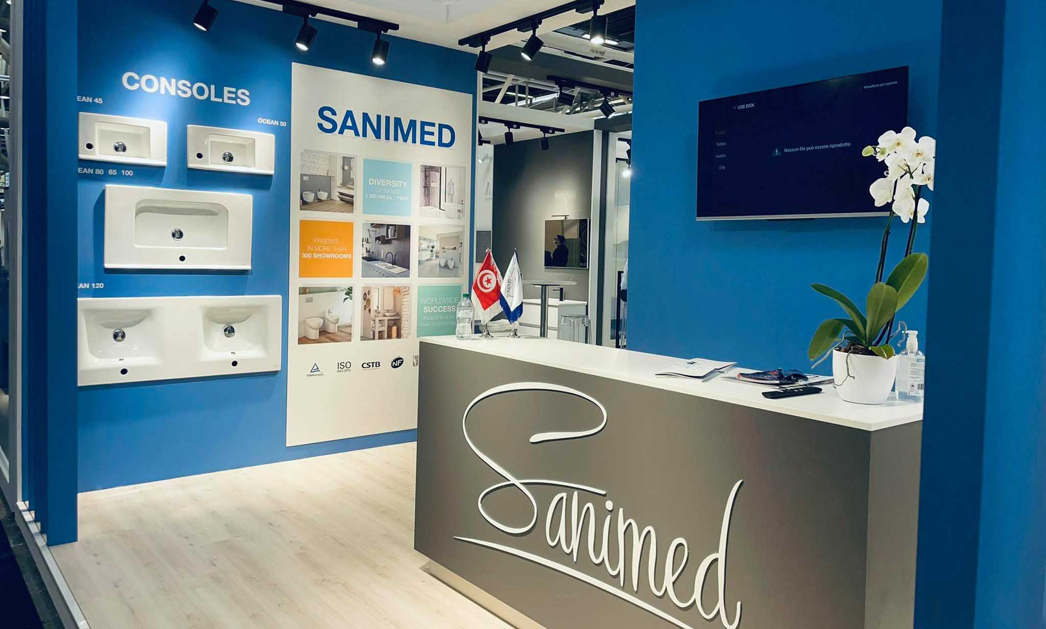 Sanimed au Salon du Cersaie