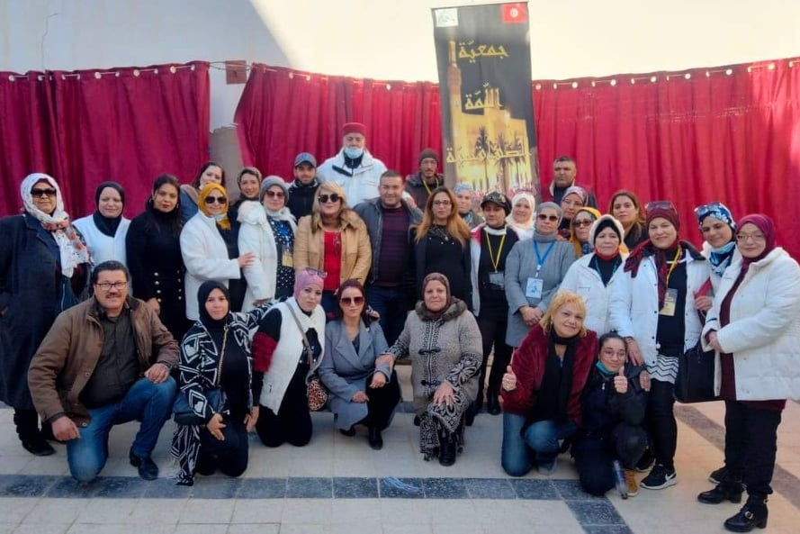 صفاقس : جمعية اللمة الصفاقسية تقوم بزيارة انسانية خيرية للاتحاد التونسي لاعانة الاشخاص القاصرين ذهنيا ( صور )