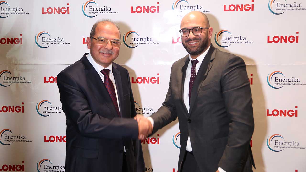 Sfax: Energika, leader tunisien dans l'équipements photovoltaïques, signe un partenariat avec Longi ( Vidéo )
