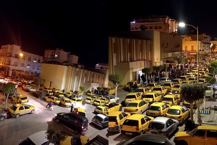 اجتماع نقابة التاكسي